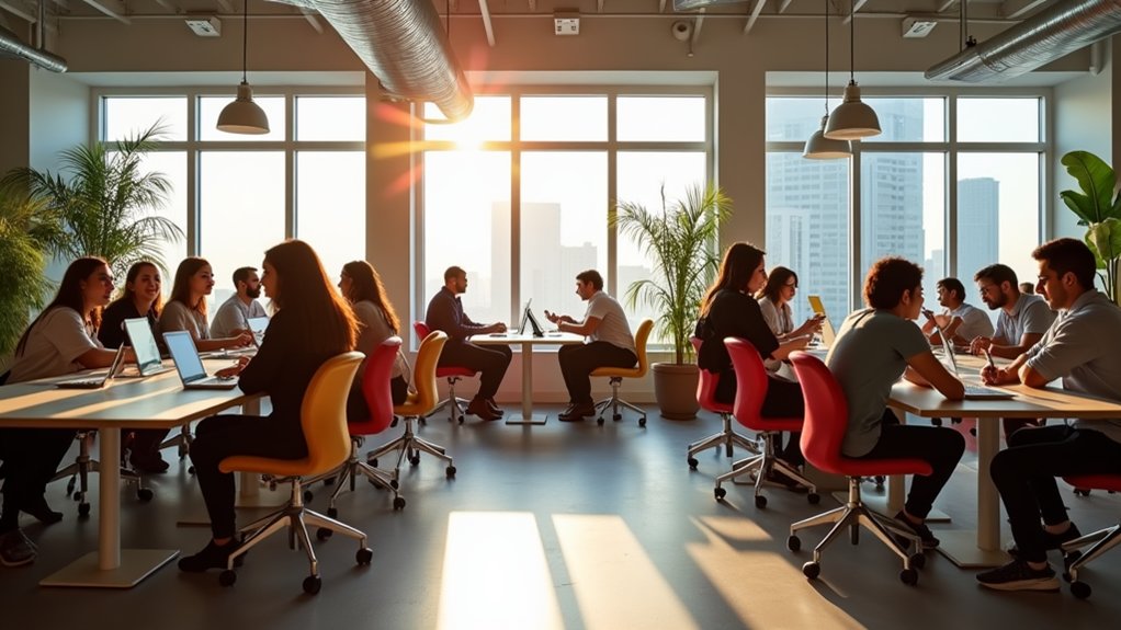 coworking spaces boost startups
